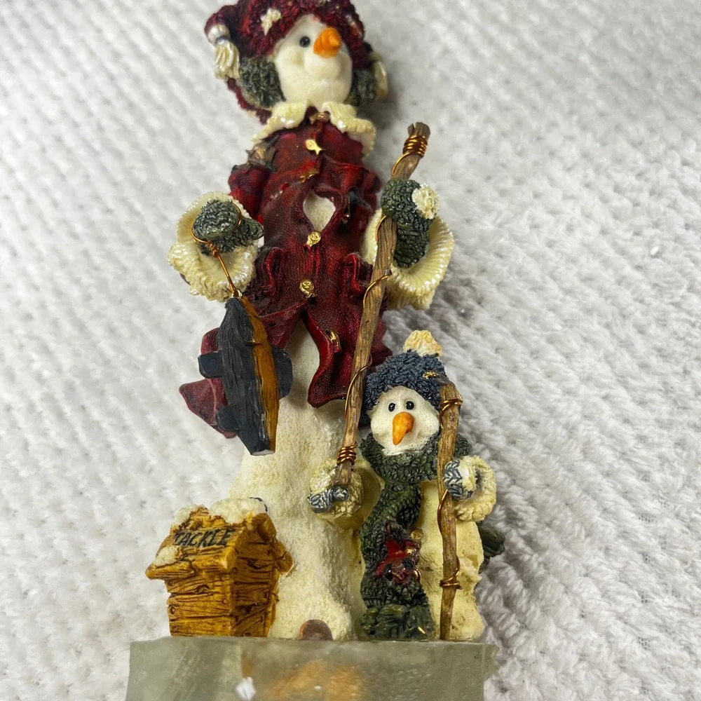 Boyds Bears Folkstone Collection Ice is Nice Snowman‎ Figurine 3E3949